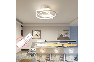 YLFXL Plafoniera Led Soffitto 40cm Lampadario Cameretta da Letto Dimmerabile, 40W Plafoniera Cameretta Bambini Lampadario Nuvola, Lampade a Soffitto Led per Soggiorno Camera da Letto Camera dei Bambini