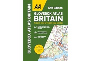 AA Glovebox Atlas Britain (AA Road Atlas) (UK Road Atlas) Spiral bound (AA Road Atlas Britain)