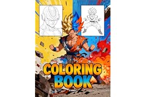 Coloring Book: Adventures of Power and Courage: Step-by-Step Drawing Lessons, Anime Heroes (156 Pages)