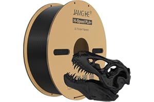 JAMG HE Filament PLA+ haute vitesse, 1,75 mm, 1 kg, PLA+ haute vitesse, filament pour imprimante 3D ± 0.01 Précision dimensionnelle pour impression 3D, cardboard Spool convient pour la plupart des