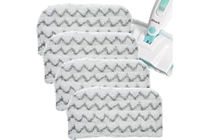 OHIFAN Steam Mop Replacement Pads for Shark Steam Mop S2001UK S1000UK S1000A S1000C Pocket Mop,Microfiber Washable Dirt Grip Pads Refill Soft Steam Cleaner Pad
