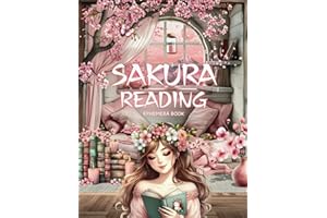 Sakura Reading Cut and Collage Ephemera Book: High-quality Images of Cherry Blossom Reading Pleasure in Spring for Scrapbooking, Journaling, Collage Art, Mixed Media, Papercrafting and more