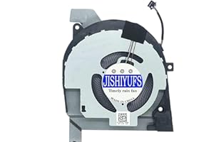 JISHIYUFS Remplacement Nouveau CPU Ventilateur de Refroidissement pour Dell Latitude 5501 15-5511 Precisio-n 15-3551 3541 P/N: 0CVMC1 CVMC1 DC28000NXSL DFS20004053J0T EG5006S1-C440-S9A DC5V 0.5A