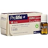 Prolife 10 Forte Integratore con Probiotici Senza Zucchero - Liquido 10 flaconcini da 8 ml