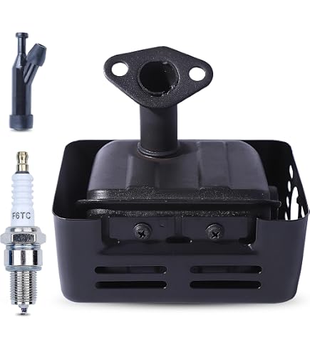 Silenciador Para Cortacésped Honda GXV160 Y GXV140 - Repuesto Original #18320-ZG9-M01
