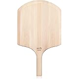 New Star Foodservice 50295 Wooden Pizza Peel, 14 x 16 inch Blade, 24 inch overall