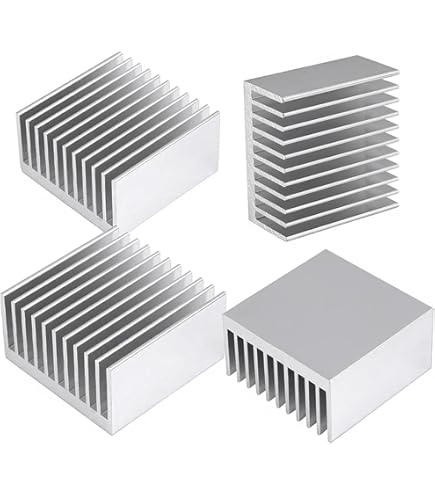 1 stuk aluminium koellichaam 100 x 69 x 36 mm, heatsink koelribben koeler voor led-versterker transistor IC module 1 stuk aluminium koellichaam 100 x 69 x 36 mm, heatsink koelribben koeler voor led-versterker transistor IC module