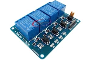 RELAND SUN 5V 12V 24V 4 Channel Relay Module 4-channel Relay Control Board For Arduino With Optocoupler Relay Output 4 Way Relay M (5V)