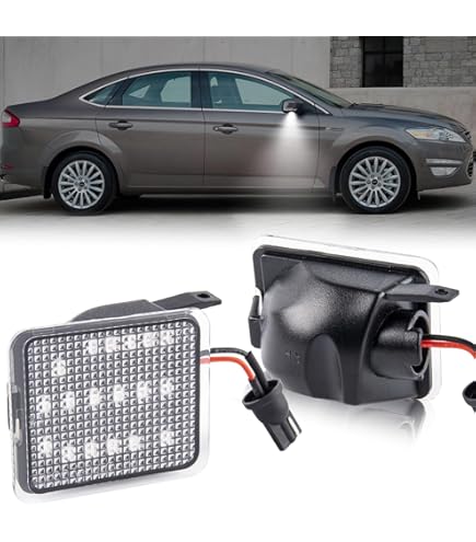 LED Under Side Mirror Puddle Light For 2010-2019 Dodge RAM 1500 2500 3500 4500 E - Foto 6