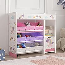Libreria A Scaletta Per Bambini Con 4 Contenitori Morbidi - Design Koala Blu/Bianco, Organizzazione Cameretta - Foto 10