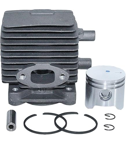 Kit Anello Perno Pistone Cilindro 34 Mm Per Clip Stihl FS75 FS80 FS80R - 7