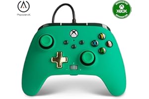 Controller cablato avanzato PowerA per Xbox Series X|S - Verde