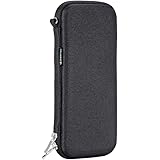 iDream365 Upgraded Hard Pencil Case Box for Audlts,Durable Pen Carrying Case with Zipper-Black