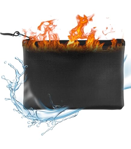 Sacs Anti-feu, Porte-documents Ignifuges | Sac étanche à Feu Pour