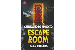 Calendario de Adviento Escape Room para adultos: Reto de 24 días de enigmas y acertijos con revelación final en Navidad