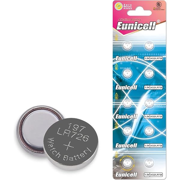 5 Piles Bouton Renata 397 - SR726SW - Pour Montres Swatch, Fossil, Timex, Casio