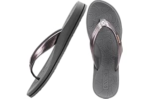 ONCAI Infradito Donna Yoga Mat Antiscivolo Donna Sandali Infradito Spiaggia Estate Pantofole Con Supporto Arco Leggero Eva Suola 36-43 EU