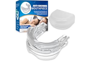 NNPCBT Bite Bruxismo, Anti Russamento Uomo, Bite Anti Russamento Contro il Digrignamento dei Denti e il Russare, per Uomini e Donne