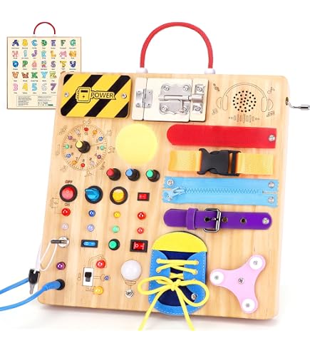 Planche d'activités avec ardoise magique GREEN FOREST en bois FSC® bois | Votre wishlist sur