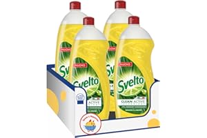 SPESA & RISPARMIO Detersivo Piatti Profumato Zenzero e Limone – Variazioni 4/8/12 Pezzi – Formula Biodegradabile da 930ml (4)