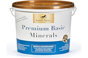 LAUREL NATURE Premium Basic Minerals - Mineralfutter für Pferde - 10kg, optimale Grundversorgung, getreidefrei, ohne Melasse (10kg)