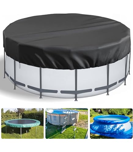 Rond zwembadzeil voor zwembaden van 266-306 cm - UV-bescherming