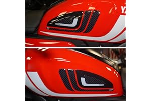 labelbike - Autocollants 3D Protections latérales de réservoir de Moto compatibles avec Yamaha XSR125 2021-2022