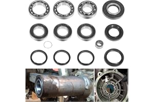 SUNLUWAY Rear Differential & Axle Bearing Seal Kit for 1997-2017 Honda TRX 250 Recon TE TM ES, 250 EX X Sportrax, for Wheel Rear Differential and Axle Rebuild