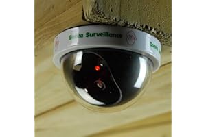 RCYF Caméra de Surveillance factice Père Noël Blanche-Neige pour Enfant