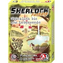 Sherlock Fantasy Kartenspiel – Kooperativer Krimispaß, Für Gruppen Oder Solo, Von Abacusspiele