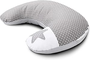 Amilian Poduszka do karmienia piersią dla kobiet w ciąży dla dzieci do spania na boku poduszka do karmienia dziecka poduszka do karmienia dla osób śpiących na boku