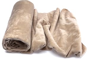 ORIENT FASHION Super Doux solide Winky en peluche, 50 x 160 cm