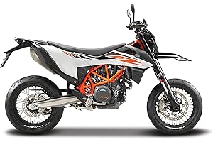Maisto KTM 690 SMC R Motorbike - 1:18 Scale - Incredibly Detailed Die-Cast Replica Collectible Model Motorcycle, Orange