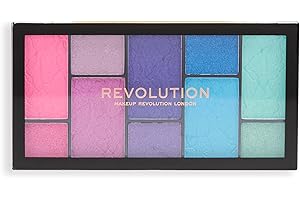 MAKEUP REVOLUTION Revolution, Reloaded Dimension Shadow Palette, Palette Ombretti Colorati, Pigmentazione Intensa, Trucco Occhi Vivace, Vegano & Cruelty-Free
