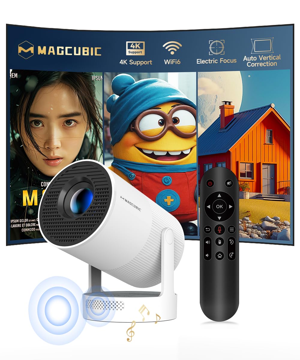 Mini Vidéoprojecteur 4K Portable 720P Full HD Native Ansicht 5