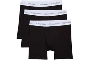 Calvin Klein Calzoncillos bóxer Hombre Pack de 3 Briefs Boxer Brief elásticos