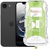 Rongep Apple iPhone 16E/14/13/13 Pro (6.1") i&ccedil;in Kolay Kurulum Ekran Koruyucu Otomatik Toz Toplayan Hava Kabarcığı Bırakmayan