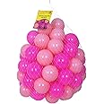 Straame Playballs, Crush-Proof, Colourful Pit Balls for Kids Baby-Approved Multi-Pack Toddler Ball Pit, Smooth Plastic Balls, No Sharp Edges, Non-Toxic & BPA Free.