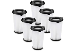ISINCER 6 Stück CX7 & QX8 Filterset Kompatibel mit AEG Staubsaugern der Modelle AEG CX7-2 & QX8, HEPA-Ersatzfilter Passend für CX7-2-45an, CX7-2-i360, CX7-2-s360