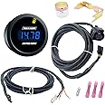Trexflow TF Digital Wide Band Air Fuel Ratio Gauge Kits 4 Digits AFR Gauge Interchange 30-4100 30-4110 (Without Sensor)