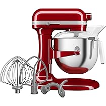KitchenAid レッド Robot da cucina professionale KitchenAid in rosso con capacità di