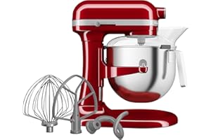 ‎KITCHENAID KitchenAid HEAVY DUTY KÜCHENMASCHINE MIT SCHÜSSELHEBER 6,6 L - EMPIRE ROT 5KSM70JPXEER