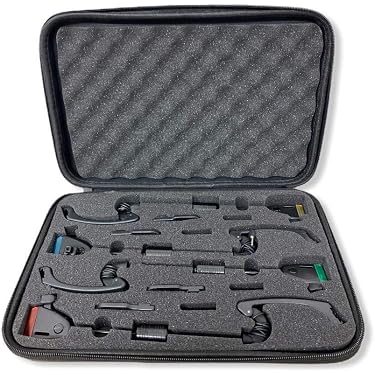 Bissanzeiger Sound & Light Fürs Angeln – 3 Empfindlichkeits-, 4 Ton- & 5 Lautstärkemodi, Blaue LEDs, Ohne Batterie – 95x50 Mm