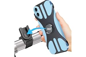 Handyhalterung Fahrrad, Deerfun Universal Handyhalter Motorrad Abnehmbar 360°Verstellbare Fahrrad Handyhalterung für 4,0-7,0 Zoll Smartphone