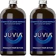 JUVIA Digestive Enzyme Supplement - Aids Gut Health, Over 15 Digestive Enzymes and B12 to Aid Digestive Health Immunity Metabolism, Energy, Bloating Relief, 60 Servings 30 Day Supply, x2 450g Bottles