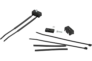 ZEFAL Gizmo Universal-Colliers de Fixation pour Porte-bidons Vélo, Noir, Universel