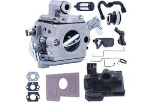 Gubeter Kit de Filtro de Aire del colector de admisión del carburador, Motosierra para Stihl Ms180 Ms170 018 017 Ms 180 170, reemplazo OEM para 1130 120 0603