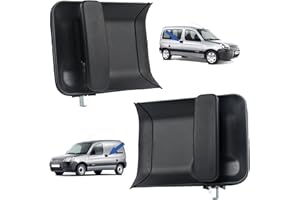 STARKIT PERFORMANCE 2 poignées de porte latérale compatibles pour Berlingo 1 et Partner 1 (1996-2008) poignée extérieure | PORTE COULISSANTE GAUCHE + DROITE | 9101Q7 | 9101P8