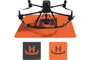 CYNOVA Drones d'atterrissage grand (100 cm) - Pliable - Pour DJI Matrice 30T Worry-Free Plus/MATRICE 300 RTK/Phantom 4 RTK SE/Mavic 2 Enterprise Advanced