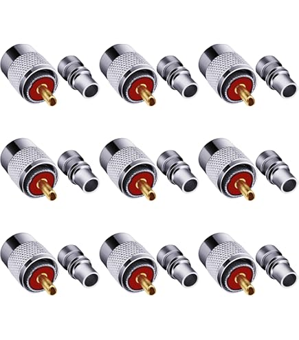 Cavo Connettore 8 Pin Femmina-Femmina A Spirale Fumei – 1,8 M, Compatibile Con Radio Kenwood, Yaesu, ICOM E CB